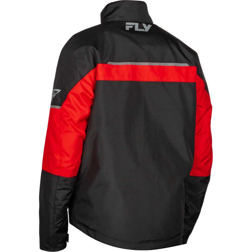 Fly Racing Aurora Jacket - Red with Black