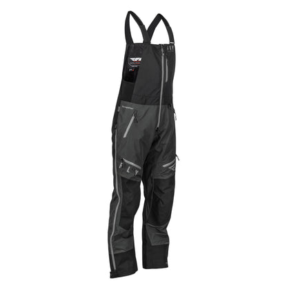Fly Racing Incline Snow Jacket/Bib Combo - Black/Charcoal - 4X-Large Jacket/Bib
