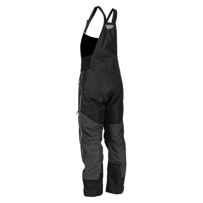 Fly Racing Incline Snow Jacket/Bib Combo - Black/Charcoal - 4X-Large Jacket/Bib