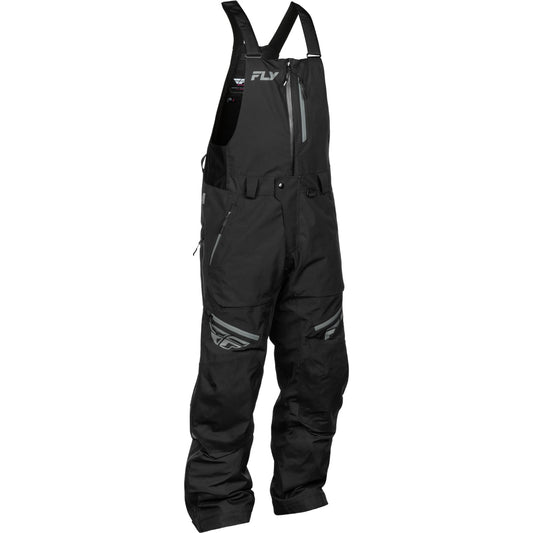 Fly Racing Incline Bib Shell - Black with Grey