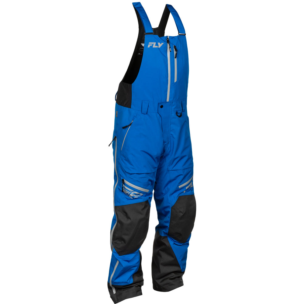 Fly Racing Incline Bib Shell - Blue with Grey