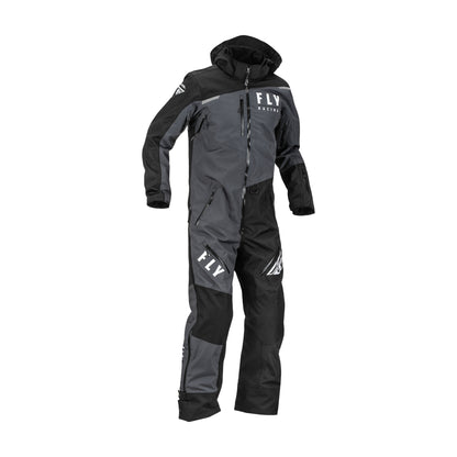 Fly Racing Cobalt Snowmobile Monosuit Shell - Black / Grey - 470-4350