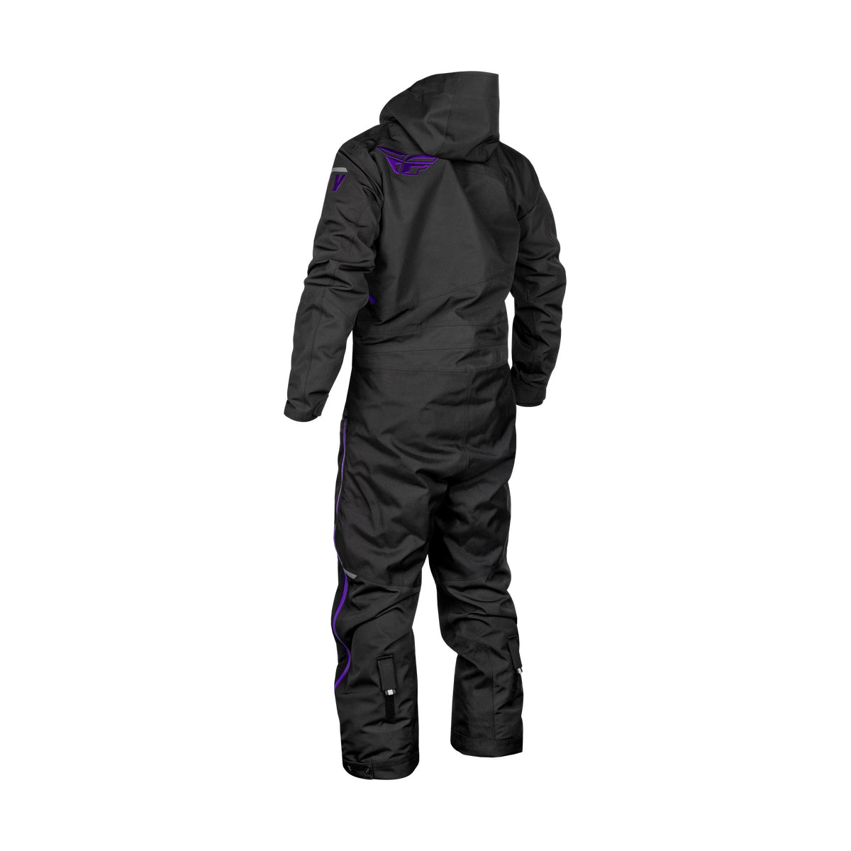 Fly Racing Cobalt Snowmobile Monosuit Shell - Black / Purple - 470-4359