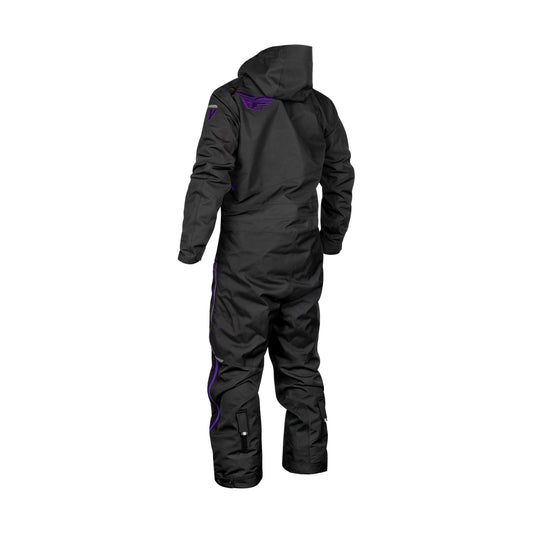 Fly Racing Cobalt Snowmobile Monosuit Shell - Black / Purple