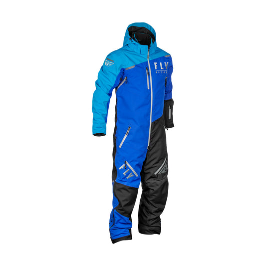Fly Racing Cobalt Snowmobile Monosuit Shell - Blue / Grey