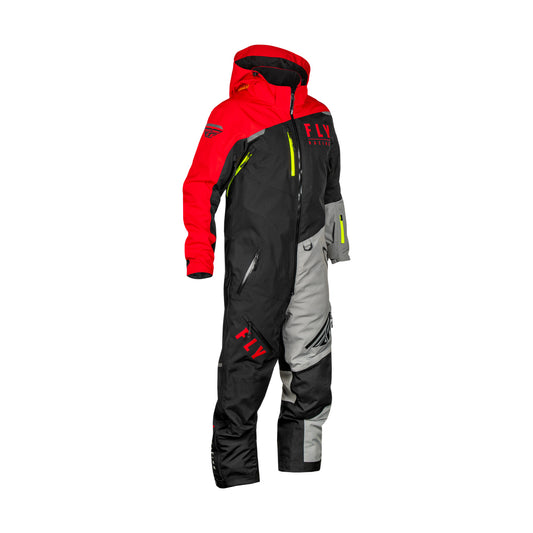 Fly Racing Cobalt Snowmobile Monosuit Shell - Red / Black