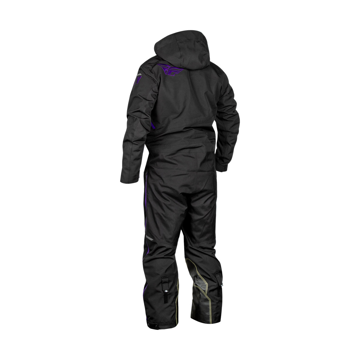Fly Racing Cobalt Snowbike Monosuit Shell - Black / Purple