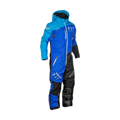 Fly Racing Cobalt Snowbike Monosuit Shell - Blue / Grey