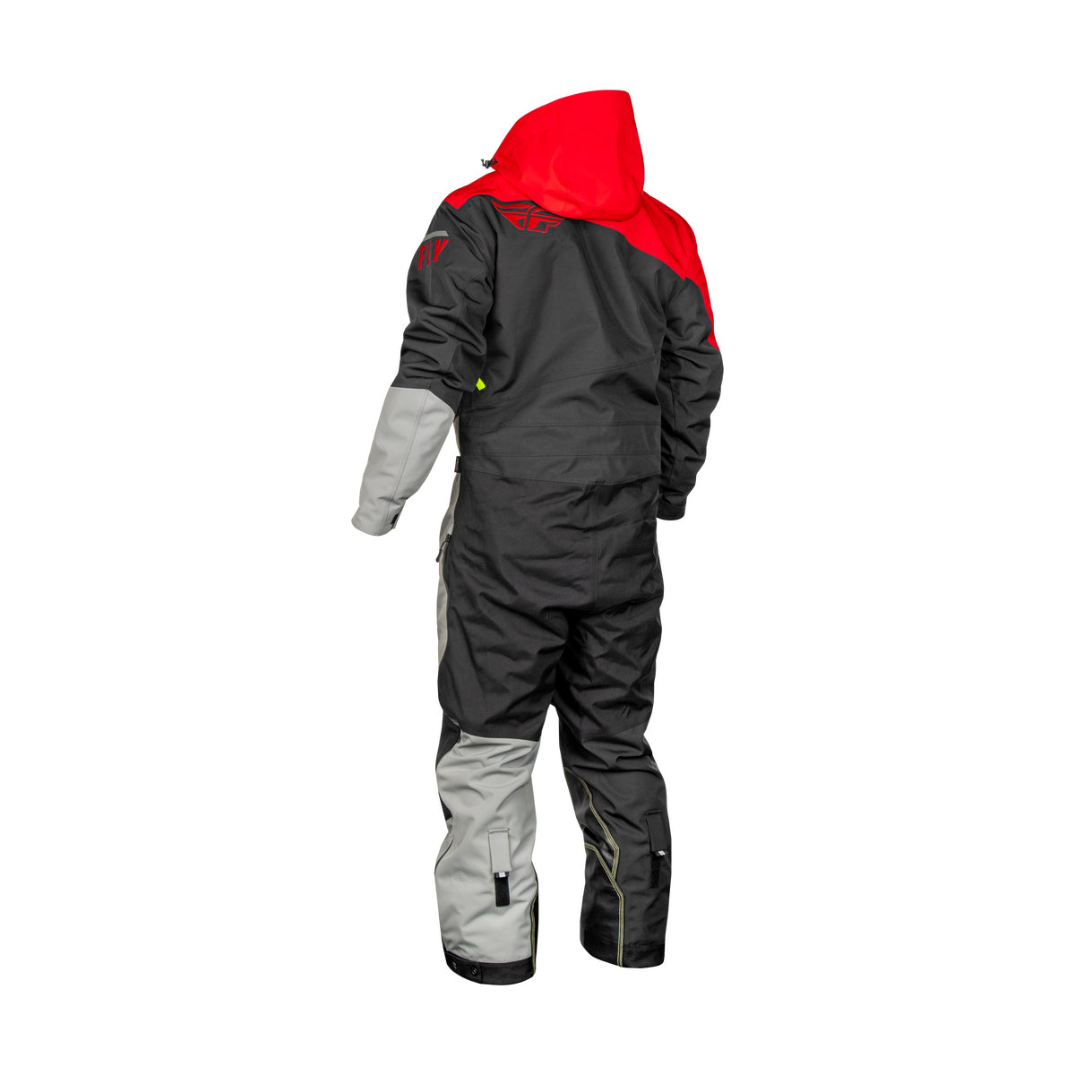 Fly Racing Cobalt Snowbike Monosuit Shell - Black / Red