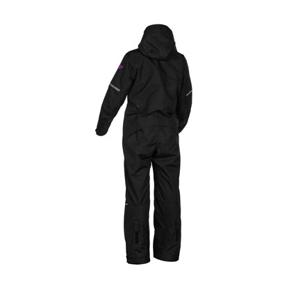Fly Racing Women's Cobalt Snowmobile Monosuit Shell - Black / Fuchsia