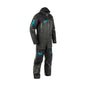 Fly Racing Incline Snowmobile Monosuit Shell - Black / Grey / Blue - 470-4381