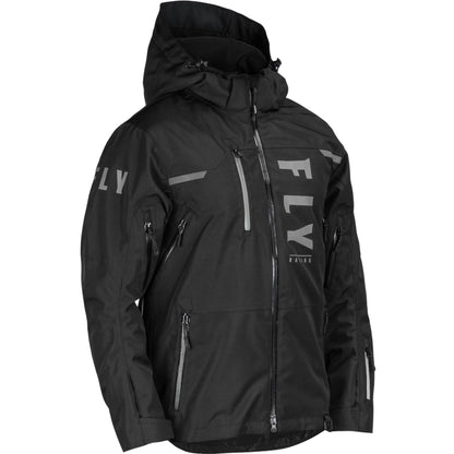 Fly Racing Carbon Snow Jacket Shell - Black - 470-5200