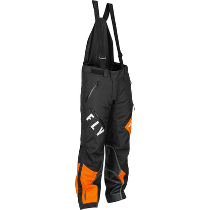 Fly Racing SNX Pro Snowbike Jacket/Bib Combo - Orange/Black - Medium