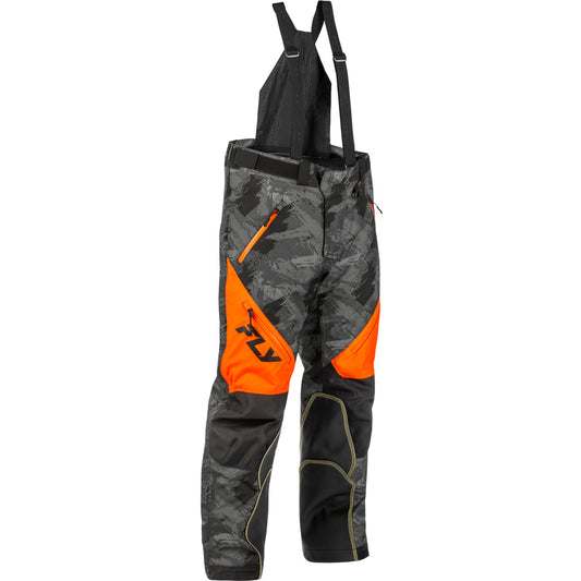 Fly Racing SNX Pro Snowbike Pant - Orange with Black