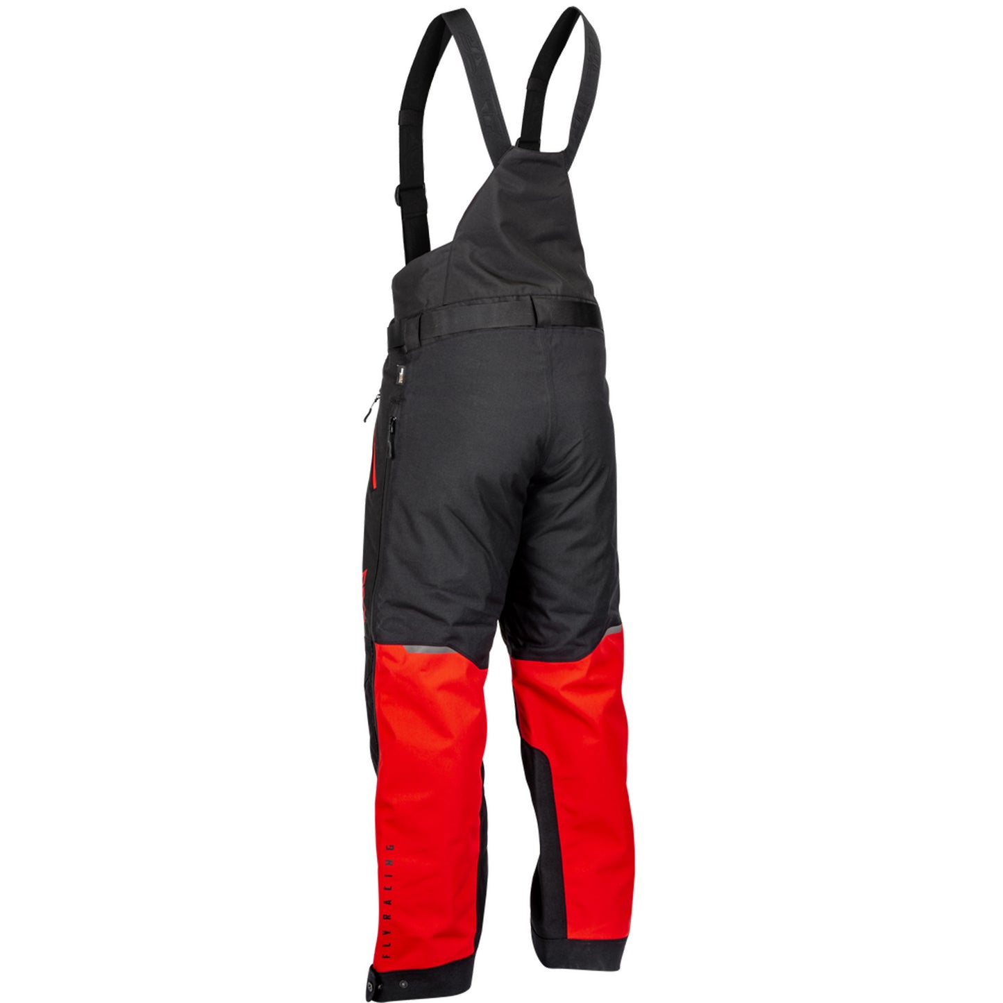 Fly Racing Carbon Snow Bib Shell - Black / Red - 470-6201