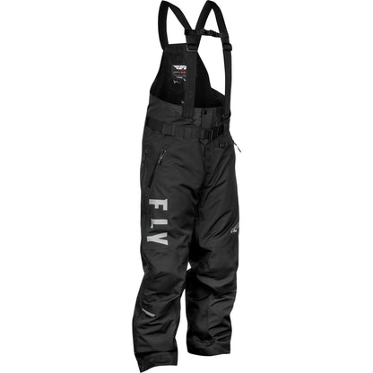 Fly Racing Carbon Snow Jacket/Bib Combo - Black with Grey