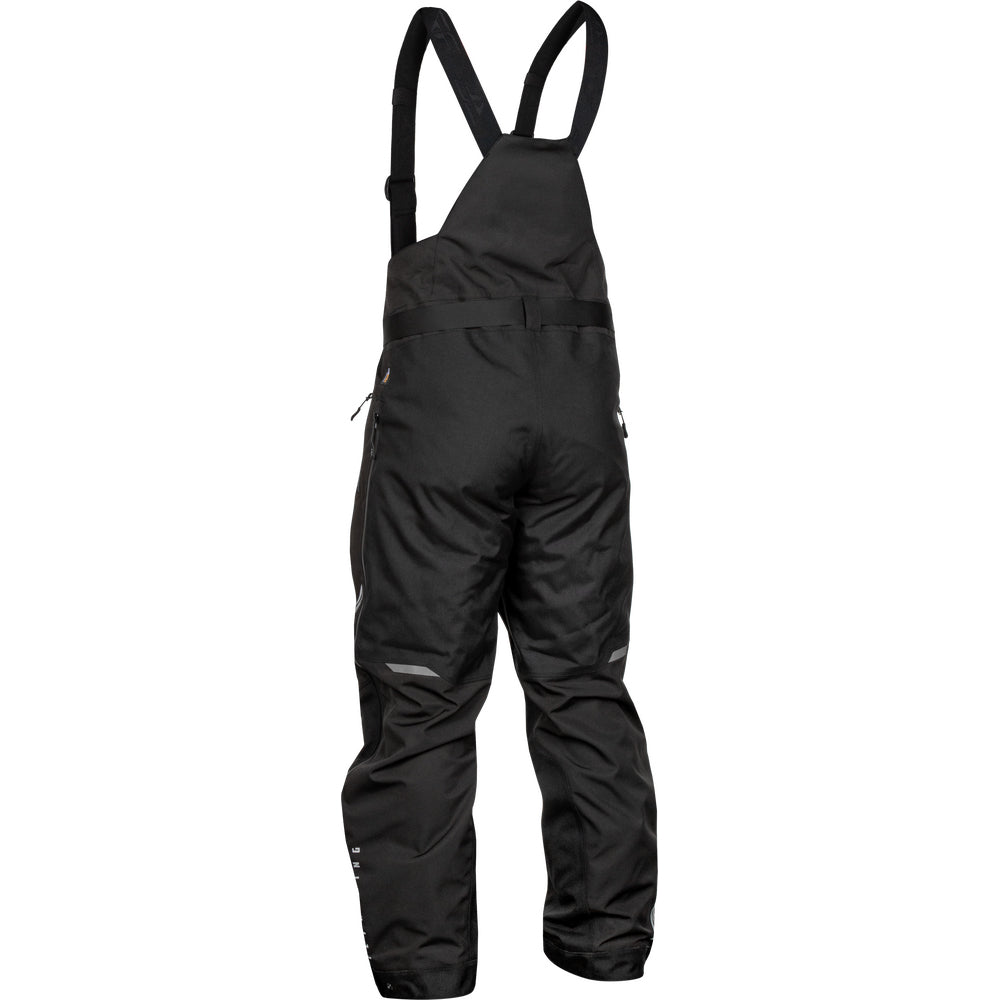 Fly Racing Carbon Snow Jacket/Bib Combo - Black with Grey