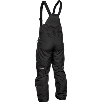 Fly Racing Carbon Snow Jacket/Bib Combo - Black with Grey