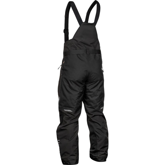 Fly Racing Carbon Snow Bib Shell - Black with Grey