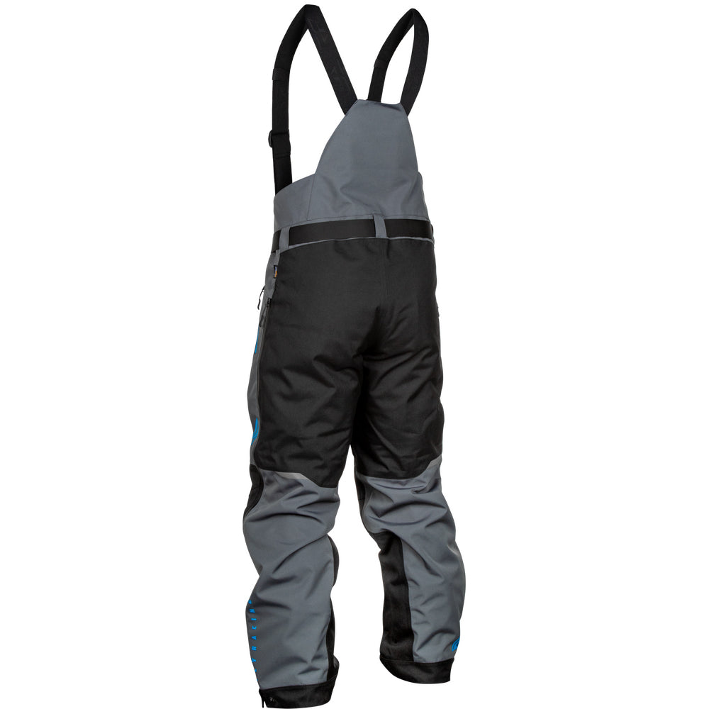 Fly Racing Carbon Snow Jacket/Bib Combo - Grey with Blue