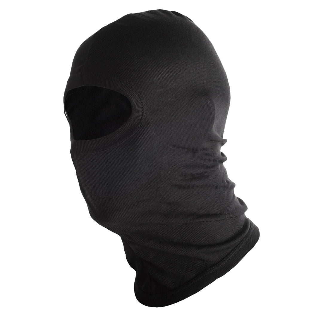 Fly Racing Adult Balaclava Face Mask - Cotton/Poly Blend - Black - 48-1035