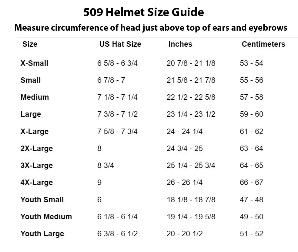 509 Altitude 2.0 Helmet - F01009400
