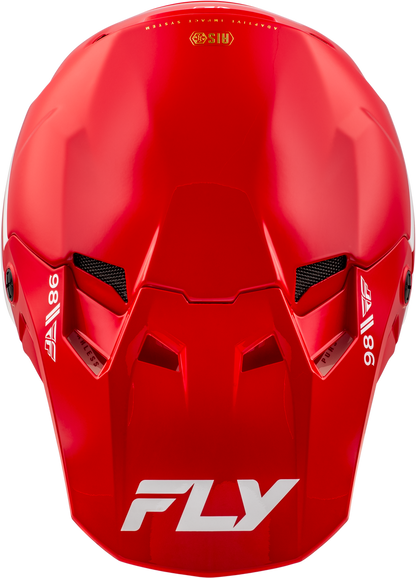 Fly Racing Formula-CC Objective Helmet - Red/White - 73-4347