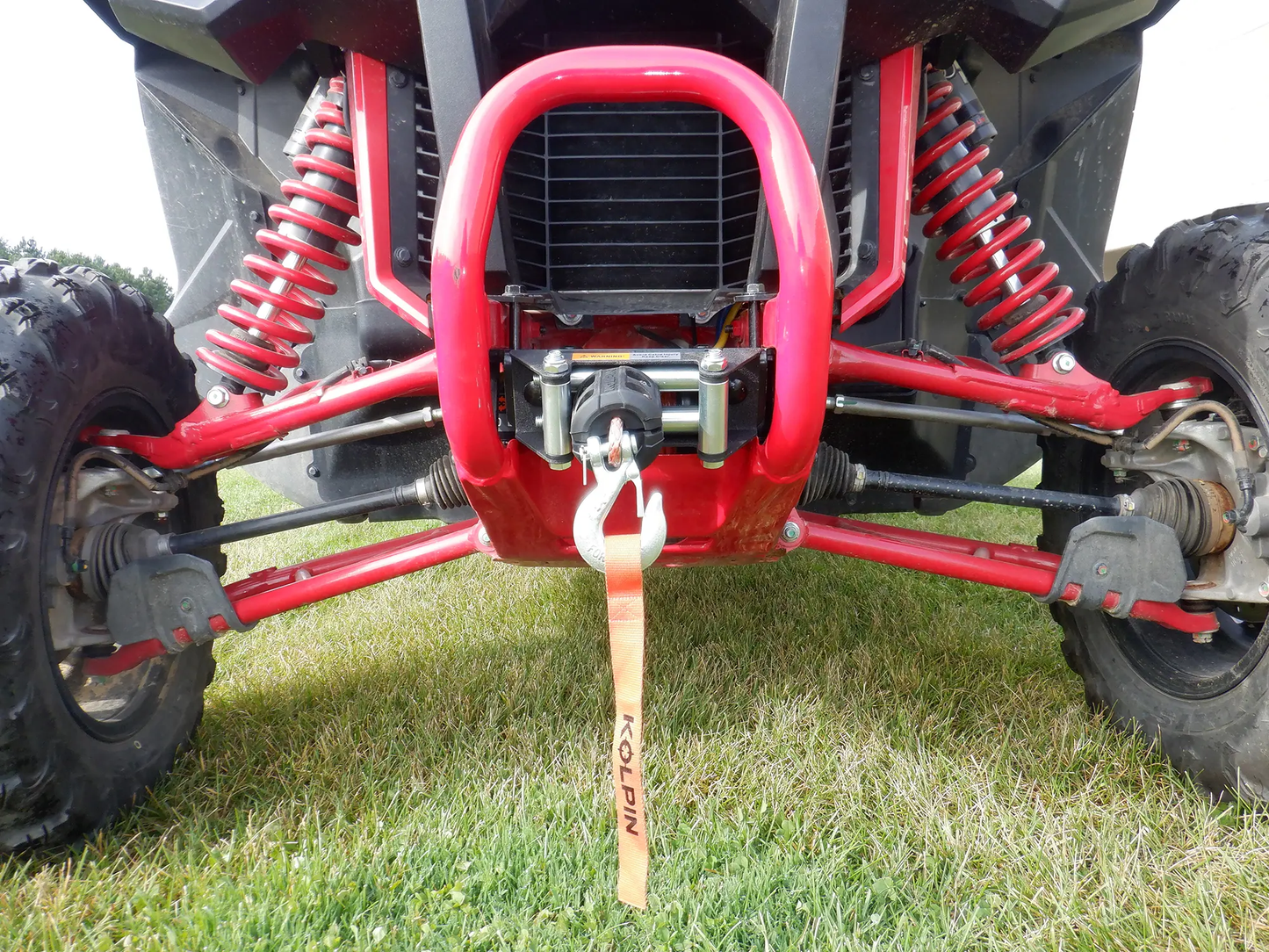 Kolpin Quick Mount 4500lb Synthetic Rope Winch Honda Talon - 63-61050