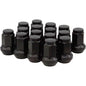SEDONA 3/8"-24 Tapered Black Lug Nuts Kit