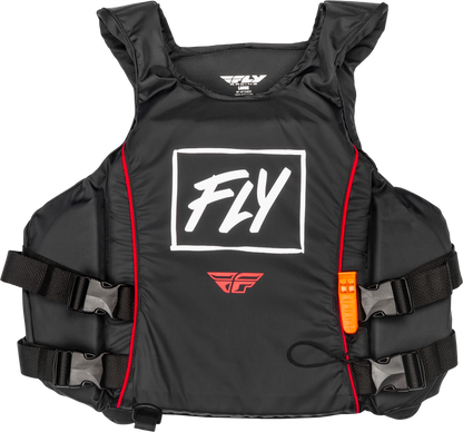 Fly Racing Pullover Flotation Life Vest - 221-30300 - Black/White/Red