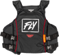 Fly Racing Pullover Flotation Life Vest - 221-30300 - Black/White/Red