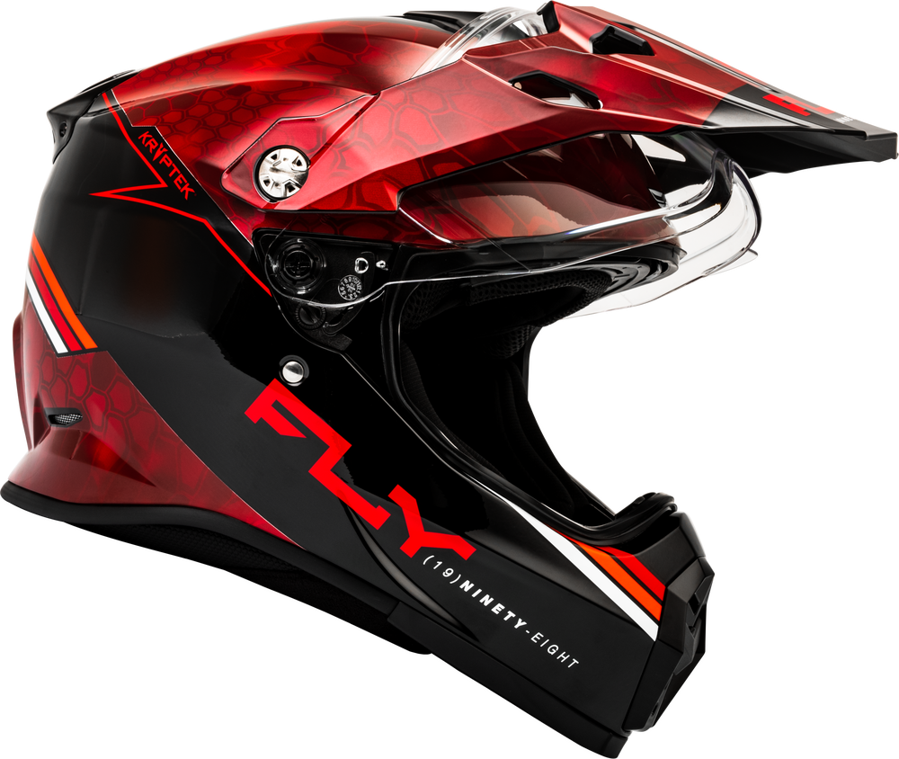 Fly Racing Trekker Kryptek Conceal Helmet - 73-7029 - Red/Black