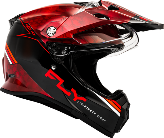 Fly Racing Trekker Kryptek Conceal Helmet - 73-7029 - Red/Black
