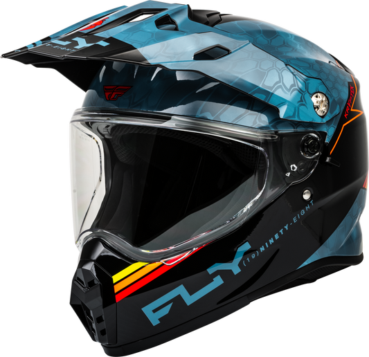 Fly Racing Trekker Kryptek Conceal Helmet - 73-7030 - Slate/Black/Red