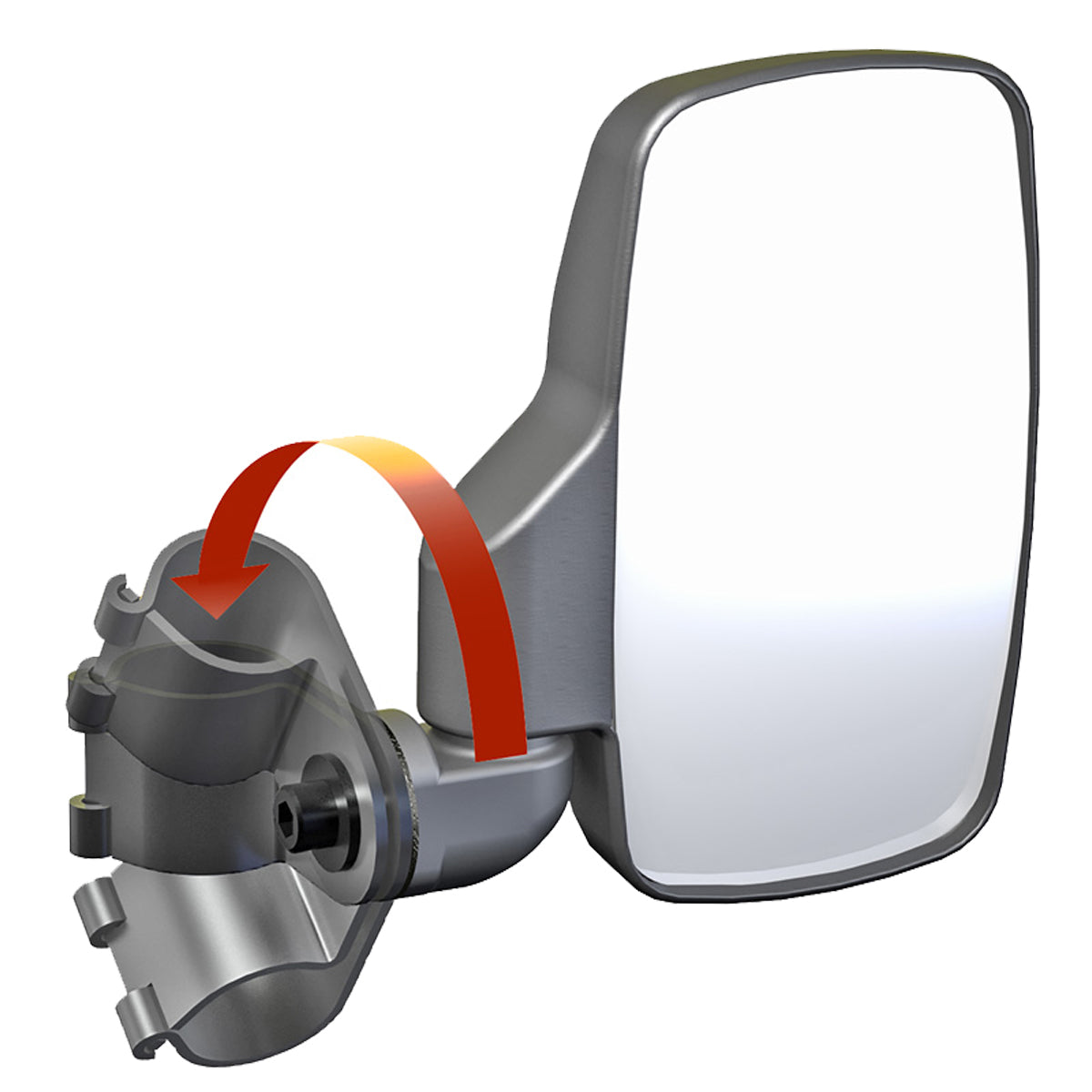 Seizmik UTV Sideview Mirror Kit - Polaris Pro-Fit & Can-Am Profiled ROPS - 18083