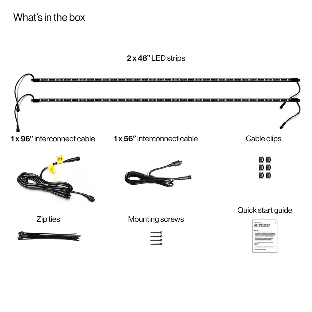 SountExtreme LED Extreme Strips - Interior Roof Strips