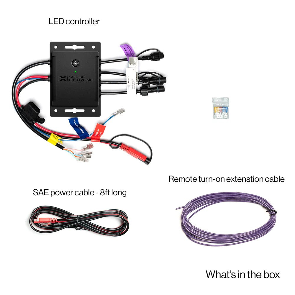 SoundExtreme 4' Extreme Whip with 4-Zone Controller