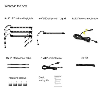 SountExtreme LED Extreme Strips - Interior Light Strips
