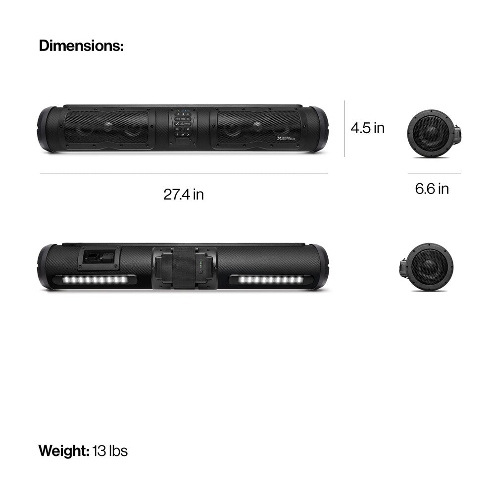 Sound Extreme Elite SEB28 28" Battery Soundbar
