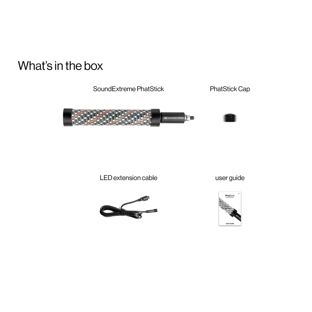 SoundExtreme 1' Phat Stick Add-On Whip