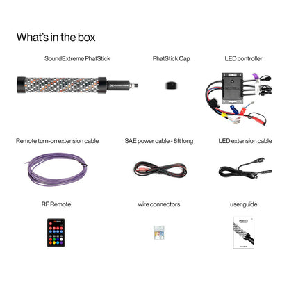 SoundExtreme 1' Phat Stick with 4-Zone Controller