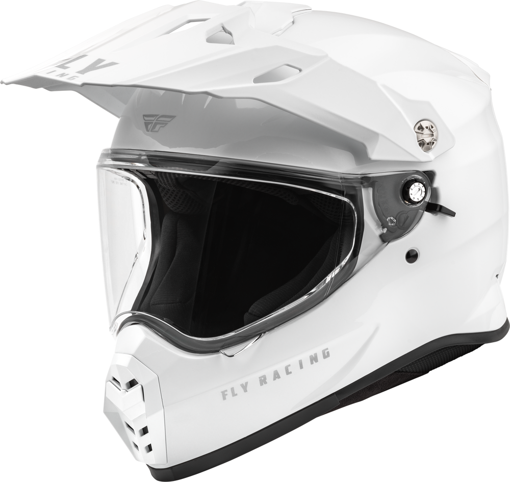 Fly Racing Trekker Solid Helmet - 73-7037 - White