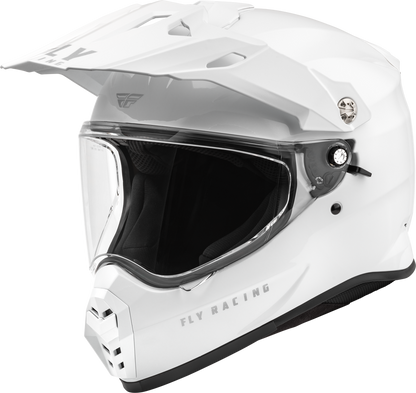 Fly Racing Trekker Solid Helmet - 73-7037 - White