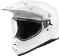 Fly Racing Trekker Solid Helmet - 73-7037 - White