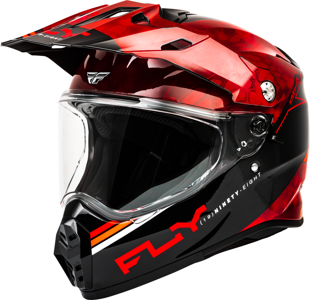 Fly Racing Trekker Kryptek Conceal Helmet - 73-7029 - Red/Black
