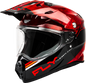 Fly Racing Trekker Kryptek Conceal Helmet - 73-7029 - Red/Black