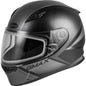 GMAX FF-49S Full-Face Hail Snow Dual Lens Shield Helmet - Matte Black/Grey - 72-6335