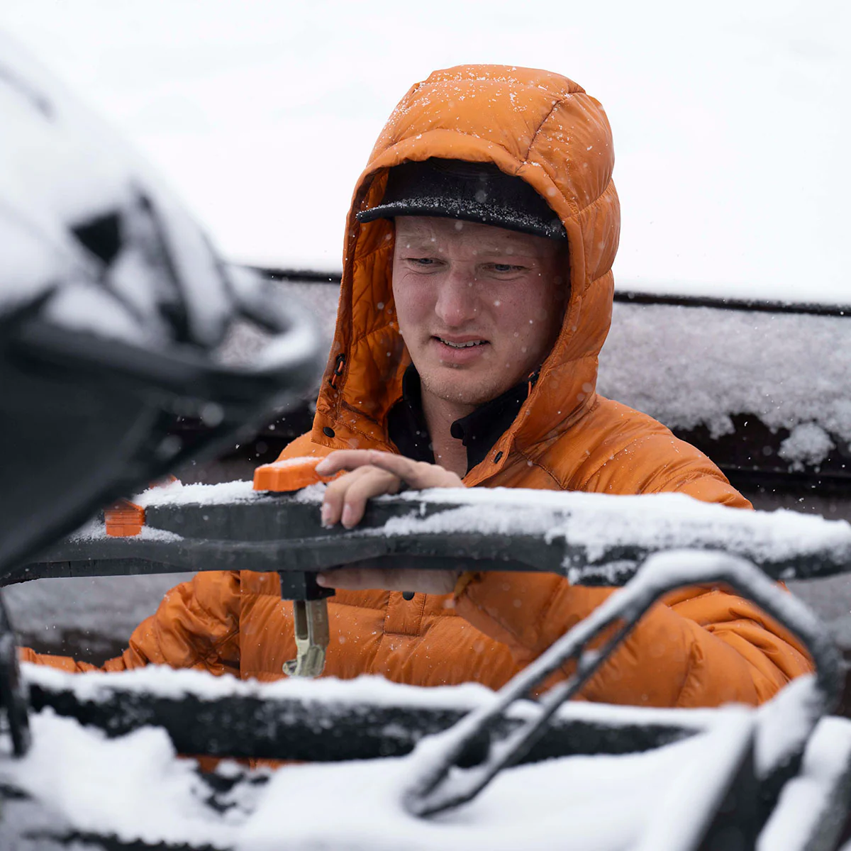 509 Kingdown Anorak - F04002300 - Octane Orange
