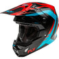 Fly Racing Formula CP Krypton Helmet - Red/Black/Blue- 73-0036