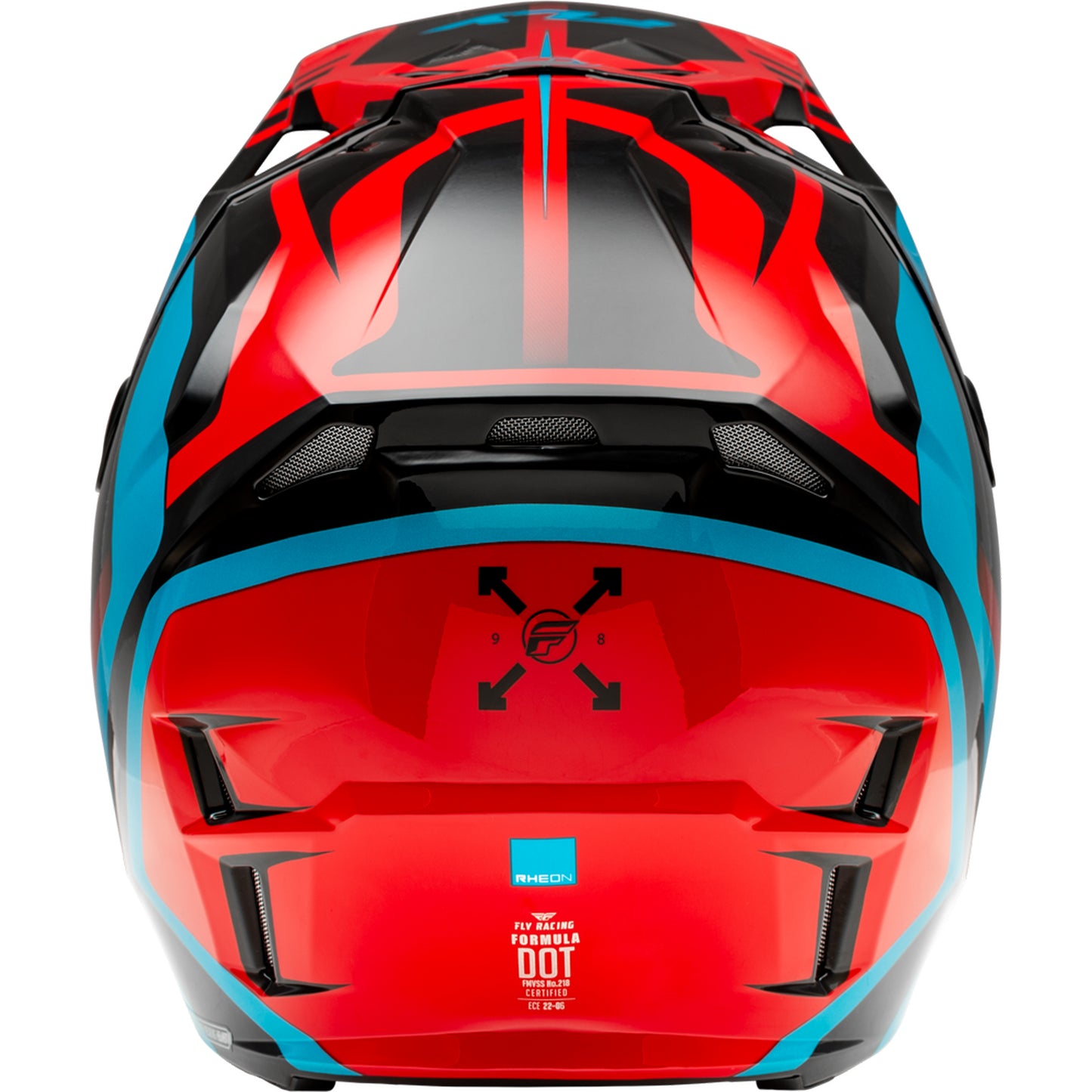 Fly Racing Formula CP Krypton Helmet - Red/Black/Blue- 73-0036